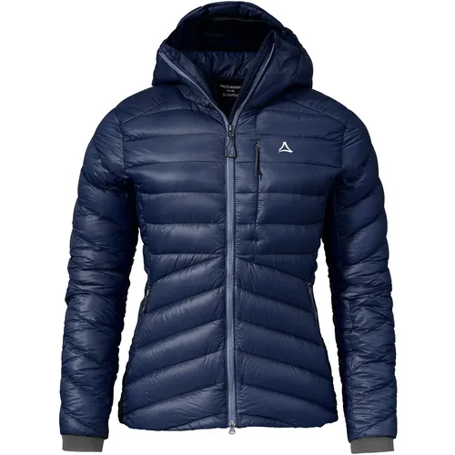 Schöffel Damen Tschierval Down Jacke (Größe 3XL, blau)