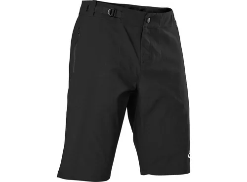 Fox Ranger Herren Bikeshort mit Innenhose - Schwarz - Größe 32 - Fahrradbekleidung für Herren, bietet optimalen Komfort und Bewegungsfreiheit dank der integrierten Innenhose.
