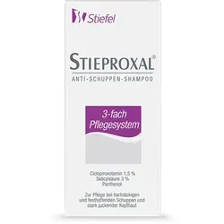 Stieproxal 3-fach Pflegesystem 100 ml - Shampoo mit 3-fach Wirkung für gesunde Kopfhaut und glänzendes Haar, rezeptfrei erhältlich - ideal für die tägliche Pflege.