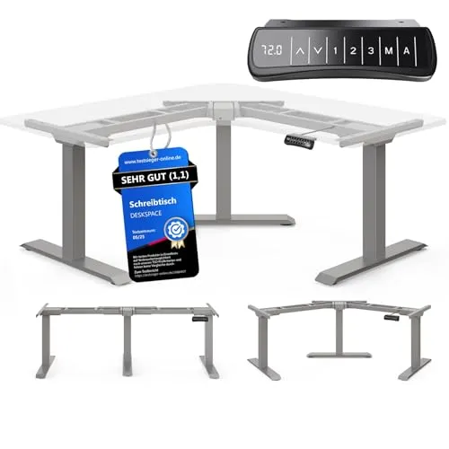 Schreibtische Grau von DESKSPACE