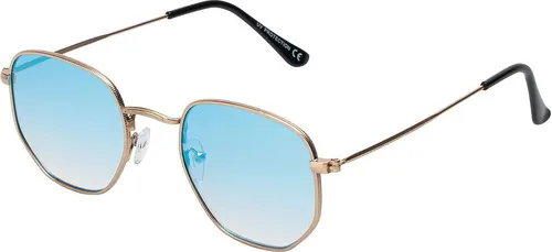 Uni Sonnenbrille Eckige Form 80er Modern Urlaub Sommer Strand 30562 Hellblau