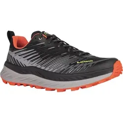 Lowa Fortux grey/flame (9055) 45 - Hochleistungs-Trailrunningschuh für ultralange Distanzen, atmungsaktiv und bequem mit erstklassiger Passform für Herren. Ideal für Wandern, Laufen und Speed Hiking.