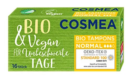 Cosmea Bio Tampons Normal, 4x16 Stück