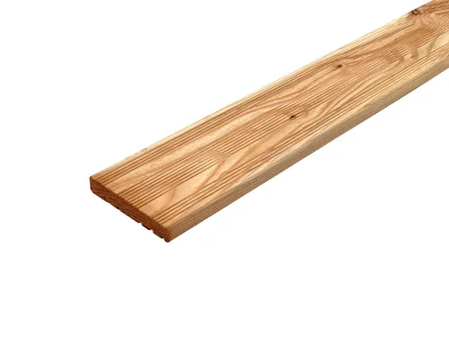 Woodtex Terrassendielen Terrassendiele Europäische Lärche D29 unbehandelt, BxL: je 14.2x121 cm, 27 mm Stärke