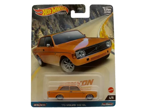 Hot Wheels 1:64 Premium '73 Volvo 142 GL Canyon Warriors HKC53 *NEU & OVP*