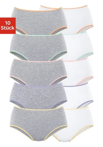 petite fleur Hüftslip (10er-Pack) aus elastischer Baumwolle