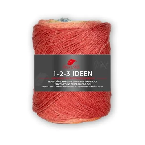 Pro Lana 1-2-3 Ideen 18 - orange/jeans