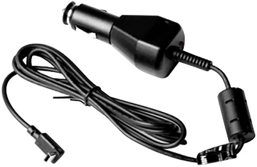Garmin Kfz. Ladekabel für Oregon, Dakota, eTrex - Schwarz - GPS-Geräte Zubehör, ideal zum direkten Aufladen Ihrer Garmin-Geräte im Auto, inklusive auswechselbarer 1,5 A Sicherung für optimale Sicherheit.