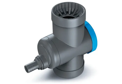 YourCasa Regentonne Regensammler Regendieb [Downpipe70] - Bewässerungssystem für effiziente Regenwassernutzung, mit Überlaufstop und feinem Metallsieb für optimale Filtration.