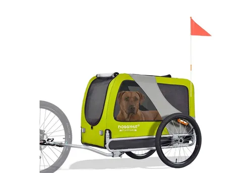 TIGGO DOGGYHUT® Hundefahrradanhänger für große Hunde von TIGGO