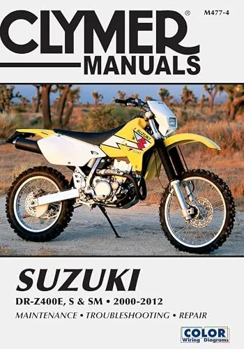 Clymer Suzuki DR-Z400E, S & SM 2000-2012