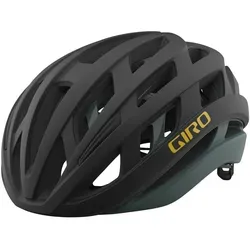 Giro Helios Spherical Fahrradhelm Schwarz/Grün - Fahrradhelm mit innovativer Spherical Technologie für optimalen Schutz und Komfort, ideal für sportliche Radfahrer.