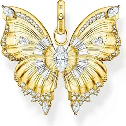 THOMAS SABO Schmetterling-Anhänger 18k Vergoldung in gold von THOMAS SABO