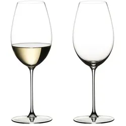 RIEDEL Veritas Sauvignon Blanc Weinglas 2er Set - Hochwertiges 2er Set Spülmaschinenfester Weißweingläser aus Kristallglas, ideal für Sauvignon Blanc, Höhe 235 mm, perfekt für Genussmomente.