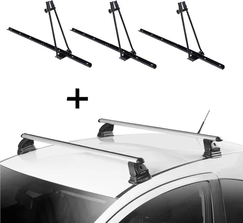 Fahrradträger ORION Set + Dachträger VDP EVO ALU für Fiat Fiorino 1987-2001