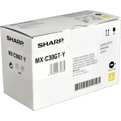 Sharp Toner MX-C30GTY Yellow von Sharp