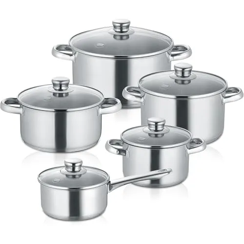 Berndes 5-teiliges Topfset New Roma