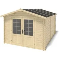 Altanka Gartenhaus   Gerätehaus 12 m2   3x4 m   28 mm   DOM661