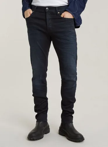 G-STAR RAW Herren 3301 Slim Jeans – Slim Fit - Moderne Slim Fit Jeans mit tief sitzender Vorderseite und normaler Rückenhöhe. Ideal für einen stylischen Look und optimalen Tragekomfort.