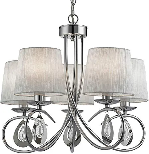 Angelique 5 Lamp Ceiling Light von Searchlight
