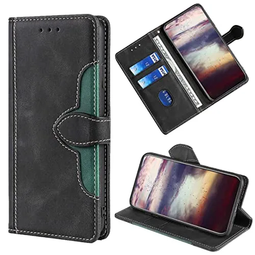 Wigento Für Samsung Galaxy S20 FE Fan Edition G780F G781B Design Handy Tasche Wallet Premium Schwarz Schutz Hülle Case Cover Etuis Neu Zubehör