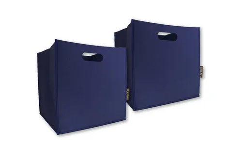 jilda-tex Aufbewahrungskorb Filzkorb rechteckig (2 St)