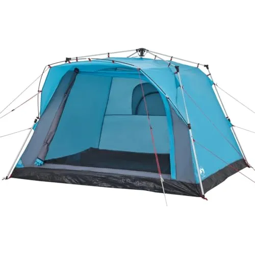 vidaXL Campingzelt 4 Personen Blau