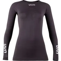 UYN Energyon Damen Long Sleeve Trikot - Schwarz - L/XL - Sweatshirt für Damen, ideal als erste Schicht für Sportaktivitäten, bietet hohen Tragekomfort und Atmungsaktivität.