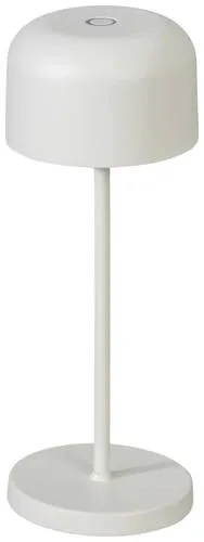 Konstsmide 7835-250 Lille LED-Akku-Tischlampe - Tischleuchte aus hochwertigem Aluminium mit dimmbarer Lichttemperatur und starkem wiederaufladbarem Akku – ideal für flexible Beleuchtung überall.