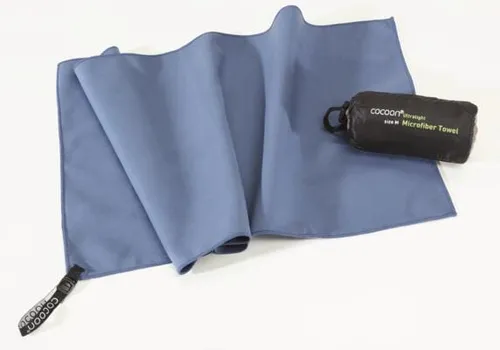 Cocoon Handtuch, Mikrofaser, 120x60cm, blau