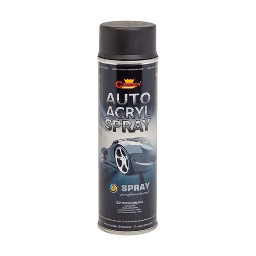 Lackspray CC Autoacryl schwarz matt Spray 500ml Autolack