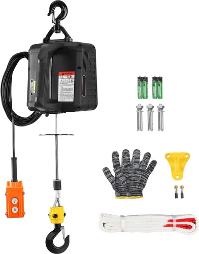 SucceBuy 2-in-1 Elektro-Seilwinde