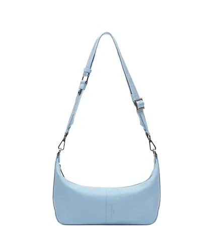 Liebeskind Paris Schultertasche S Leder 36 cm blau - Stilvolle Schultertasche aus hochwertigem Leder, ideal für den Alltag. Mit praktischem Reißverschlussfach für sicheren Zugriff auf Ihre Essentials. Elegantes Design für modebewusste Frauen.