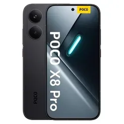 Xiaomi Poco X8 Pro 5G - 12 GB/512 GB - Schwarz - Leistungsstarkes Mobiltelefon mit Dimensity 8500-Ultra-Prozessor und 6,59