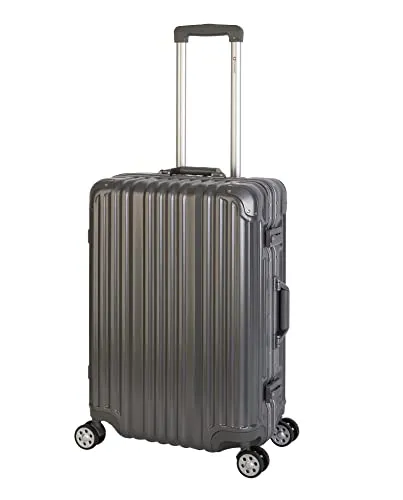 Travelhouse Hartschalen-Trolley London 65 cm, 4 Rollen - Robuster Koffer mit Polycarbonat-Hartschale, Aluminium-Rahmen und TSA-Schloss für maximale Sicherheit. Ideal für Reisen mit 67 Litern Volumen und leichtgängigen 360° Rollen.