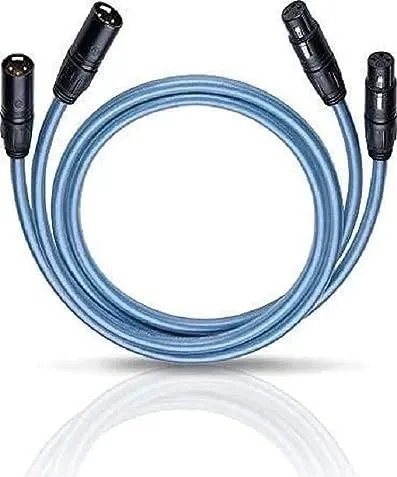 Oehlbach XXL SERIES 2 symmetrisches XLR Kabel (0,5m) - Hochwertiges symmetrisches XLR Kabel für störungsfreien Audio-Transfer. Ideal für professionelle Anwendungen und einen klaren Klang.