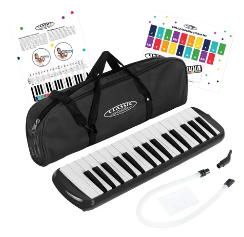 Classic Cantabile FML-32 BK Melodica Schwarz