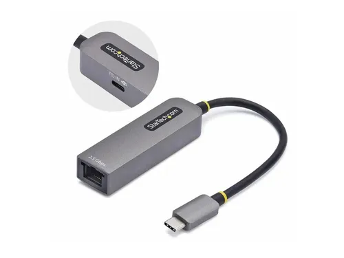 StarTech.com 2.5GbE USB-C zu Ethernet Adapter - WLAN-Zubehör mit 2.5 Gbps Datenübertragungsrate für blitzschnelle Internetverbindungen. Ideal für Gaming und Streaming!