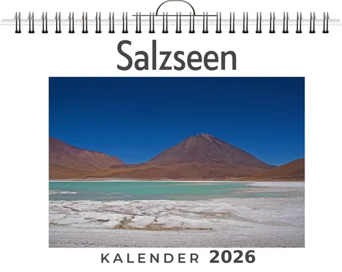 Isabella Schäfer | Salzseen | Kalender | Deutsch | 2026 | FlipFlop