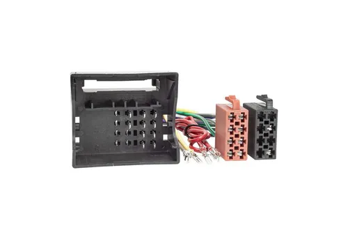 tomzz Audio Radio Adapter Kabel passt für Audi VW Skoda Seat Quadlock auf 16pol IS KFZ-Adapter