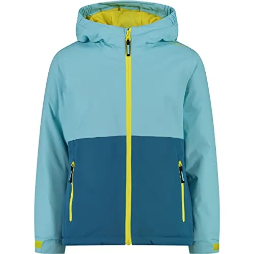 CMP Funktionsjacke für Kinder in Hellblau/Blau, Größe 140 - Funktionsjacke für Kinder mit Clima Protect Technologie - atmungsaktiv, wärmeisolierend und ideal für Outdoor-Aktivitäten.