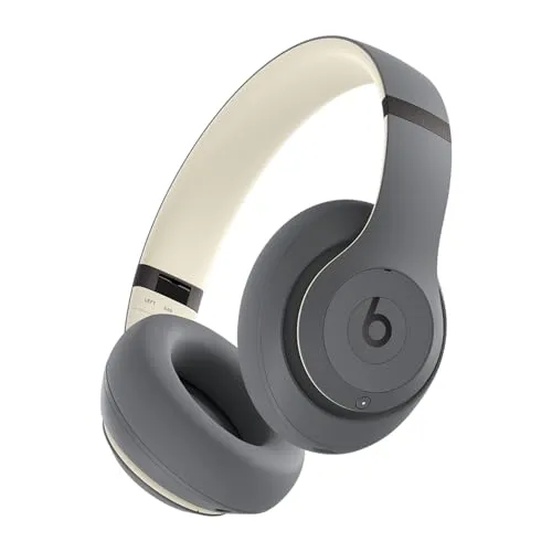 Beats Studio Pro – Komplett Kabellose Bluetooth Noise Cancelling Kopfhörer – Personalisiertes 3D Audio, Apple & Android Kompatibilität – Sandgrau