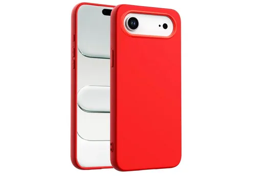 CoolGadget Handyhülle Silikon Colour Series Slim Case für Apple iPhone Air 6,5 Zoll, Hülle weich Handy Cover für iPhone Air Schutzhülle Innenfleece