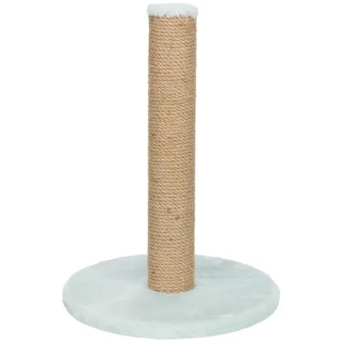 TRIXIE Kratzstamm Junior 42 cm in Mint– Kratzsäule für kleine & Junge Katzen, mit Schwerer Bodenplatte und Plüschumrandung, komfortabel & stabil – 42932