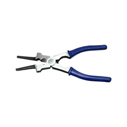 Semp MIG MAG WELPER Spezialzange Schweißerzange Gr.2 Nachbau, Schweißzange, 7 verschiedene Funktionen, Entfernen von Schweißspritzern, Schlackehammer, Seitenschneider