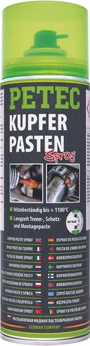 Petec Fettspray KUPFERPASTEN SPRAY 70350
