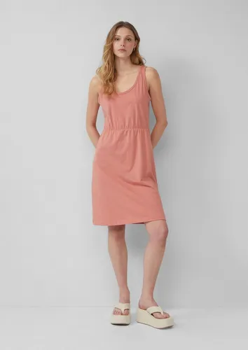 QS Minikleid Kleid Kurzes Jerseykleid aus Baumwolle