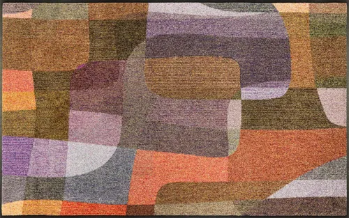 wash+dry Fußmatte Future Mind 75x120cm - Bunt und Waschbar - Premium Fußmatte für innen und überdachten Außenbereich, rutschfest und bis 60°C waschbar. Ideal für Allergiker und Tierbesitzer, mit 5 Jahren Herstellergarantie.