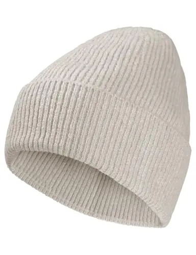 Jack Wolfskin Fuzzy Beanie pale sand (A0056) M von Jack Wolfskin