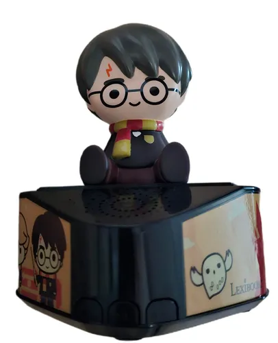 Lexibook Harry Potter Lautsprecher mit Leuchtfigur - Tragbarer Bluetooth-Lautsprecher im Harry-Potter-Design mit leuchtender Figur, perfekter Sound und USB-C Anschluss für einfaches Laden.